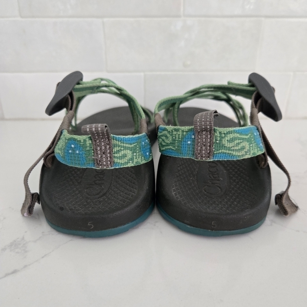 Chaco ZX/1 Dual Strap Cloud Adjustable Waterproof Outdoor Hiking Sandals Kids 5 - Picture 8 of 8